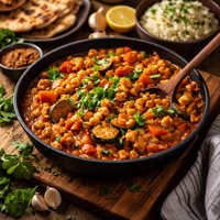 Quick Chickpea Tagine
