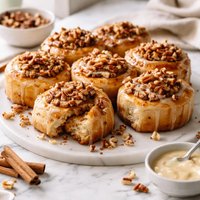Quick Cinnamon Nut Rolls