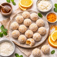 Quick Coconut Orange Balls