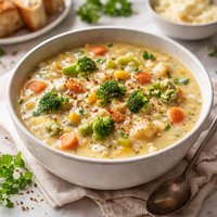 Quick Creamy Vegetable Soup