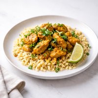 Quick Curried Chicken and Couscous