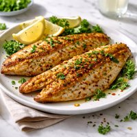 Quick Dijon Broiled Catfish
