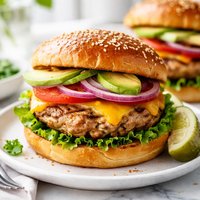 Quick Easy Broiled Turkey Burgers