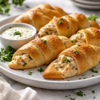 Quick Easy Creamy Chicken Crescents