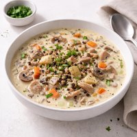 Quick Easy Creamy Wild Rice Soup
