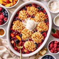 Quick Easy Fruit Cobbler