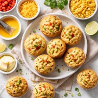Quick Easy Gourmet Corn Muffins