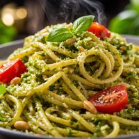 Quick Easy Presto Pesto Pasta