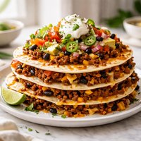 Quick Easy Taco Supper Stack