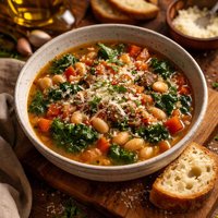 Quick Easy Tuscan Bean Soup