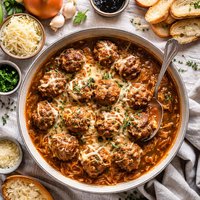 Quick French Onion Meatballs