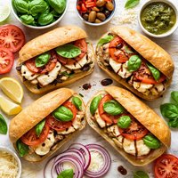 Quick Italian Chicken Sandwiches