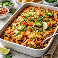 Quick Mexican Chicken Casserole
