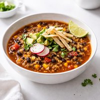 Quick N Healthy Vegetarian Taco Soup