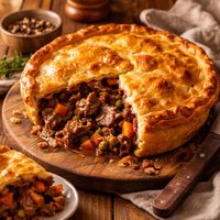 Quick N Simple Hearty Beef Pie