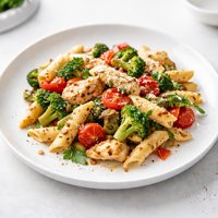 Quick Ranch Chicken Vegetables with Pasta