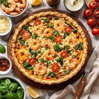 Quick Shrimp Quiche