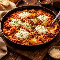 Quick Skillet Lasagna