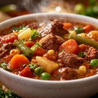 Quick Vegetable Beef Soup