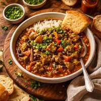 Quick Vegetarian Gumbo