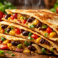 Quick Veggie Quesadillas