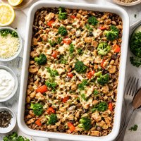 Quick Wild Rice Casserole