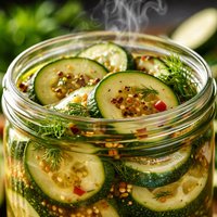 Quick Zucchini Pickles
