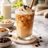 Quicker Than Starbucks Vegan Iced Latte