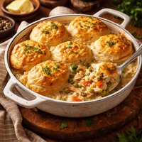 Quickie Chicken Biscuit Pot Pie