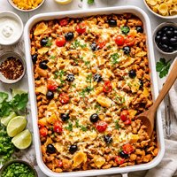 Quicky Ground Turkey or Beef Casserole