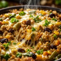 Quinoa and Green Chile Casserole