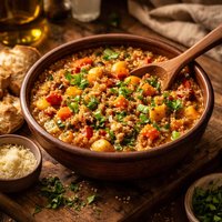 Quinoa Barley Vegetable Pottage