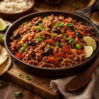 Quinoa Beef Picadillo