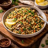 Quinoa Buckwheat Pilaf