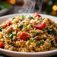Quinoa Couscous Risotto