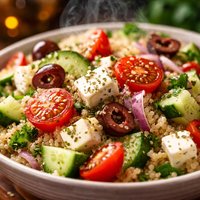 Quinoa Greek Salad