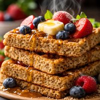 Quinoa Pancakes or Waffles Gluten Free