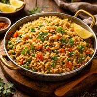 Quinoa Pilaf Upma Pressure Cooker
