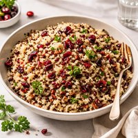 Quinoa Pilaf with Cranberries