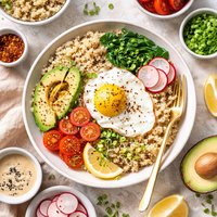 Quinoa Rice Breakfast Gluten Free Dairy Free