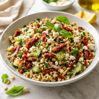 Quinoa Salad with Sun Dried Tomatoes