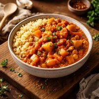 Quinoa with Winter Squash and Carrot Stew