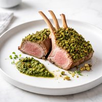 Rack of Lamb with Pistachio Pesto Worth the Effort