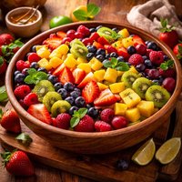 Rainbow Fruit Salad