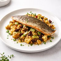 Rainbow Trout Savory Cornbread Stuffing