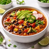 Rainbow Veggie Chili