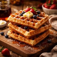 Raised Waffles