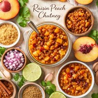 Raisin Peach Chutney