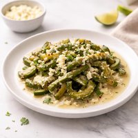 Rajas Con Queso Peppers with Cheese