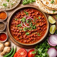 Rajma Indian Red Kidney Bean Curry